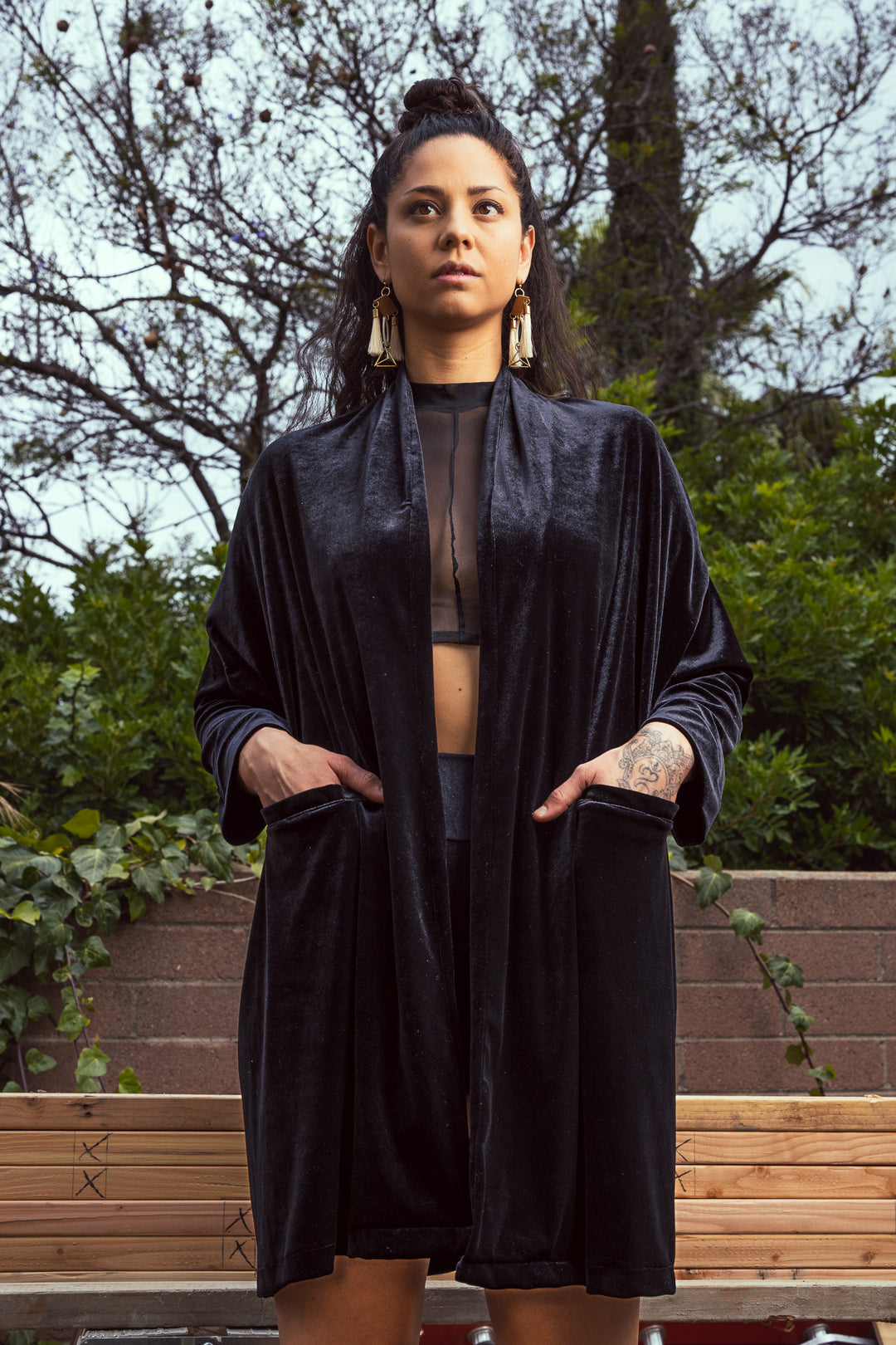 Velvet Kimono