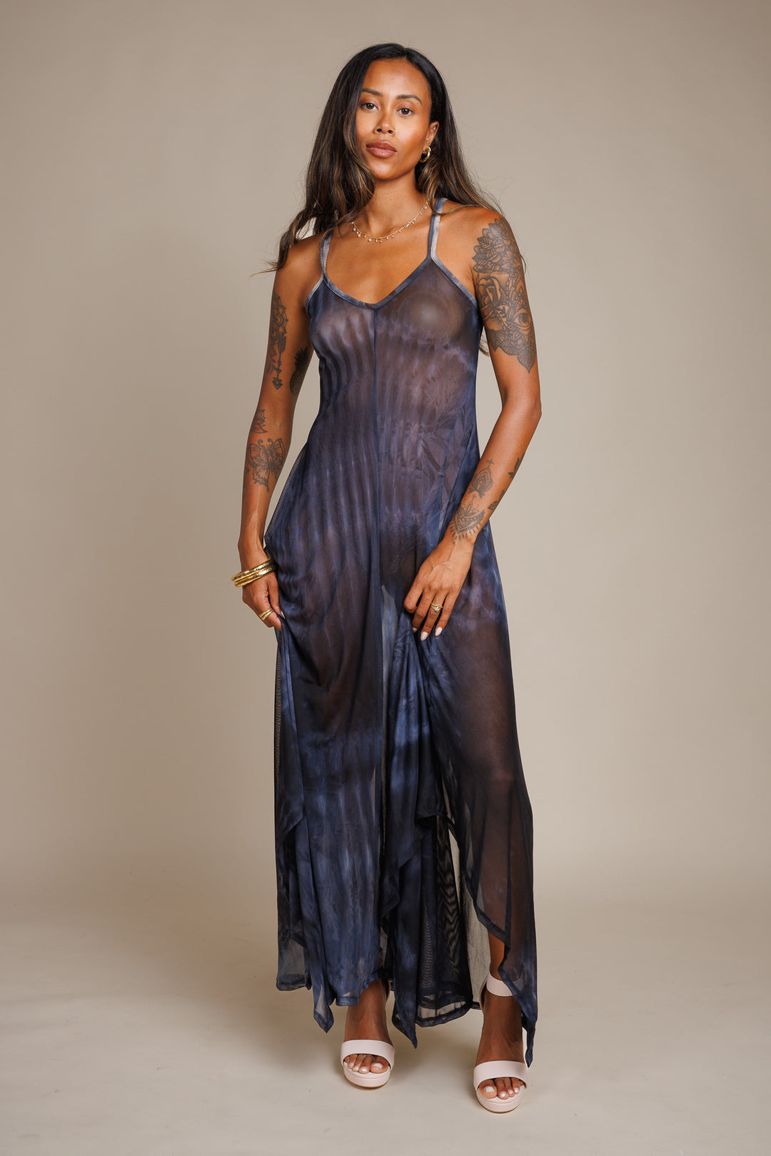 Ella Tie Dye Tank Dress