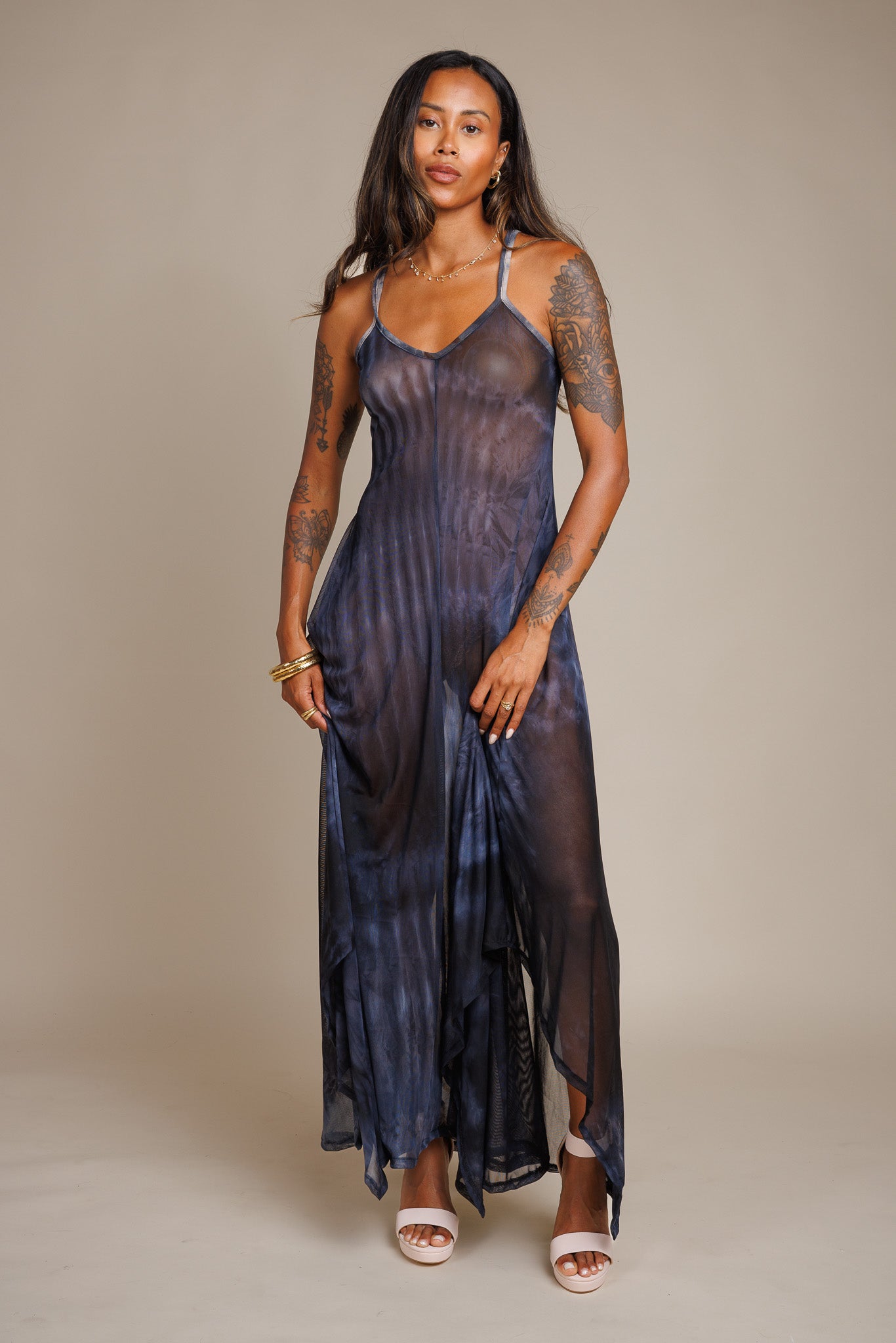 Ella Tie Dye Tank Dress