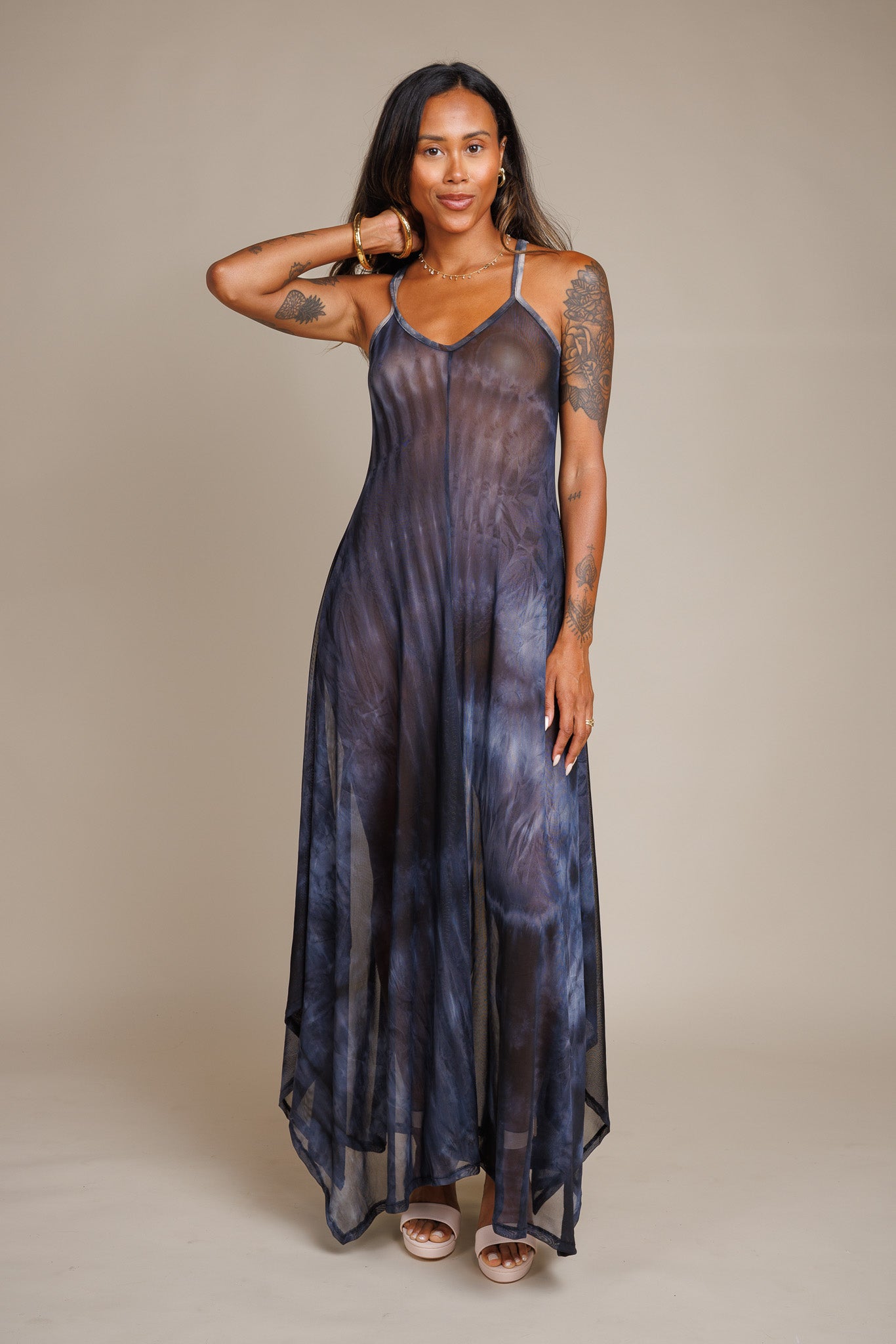 Ella Tie Dye Tank Dress