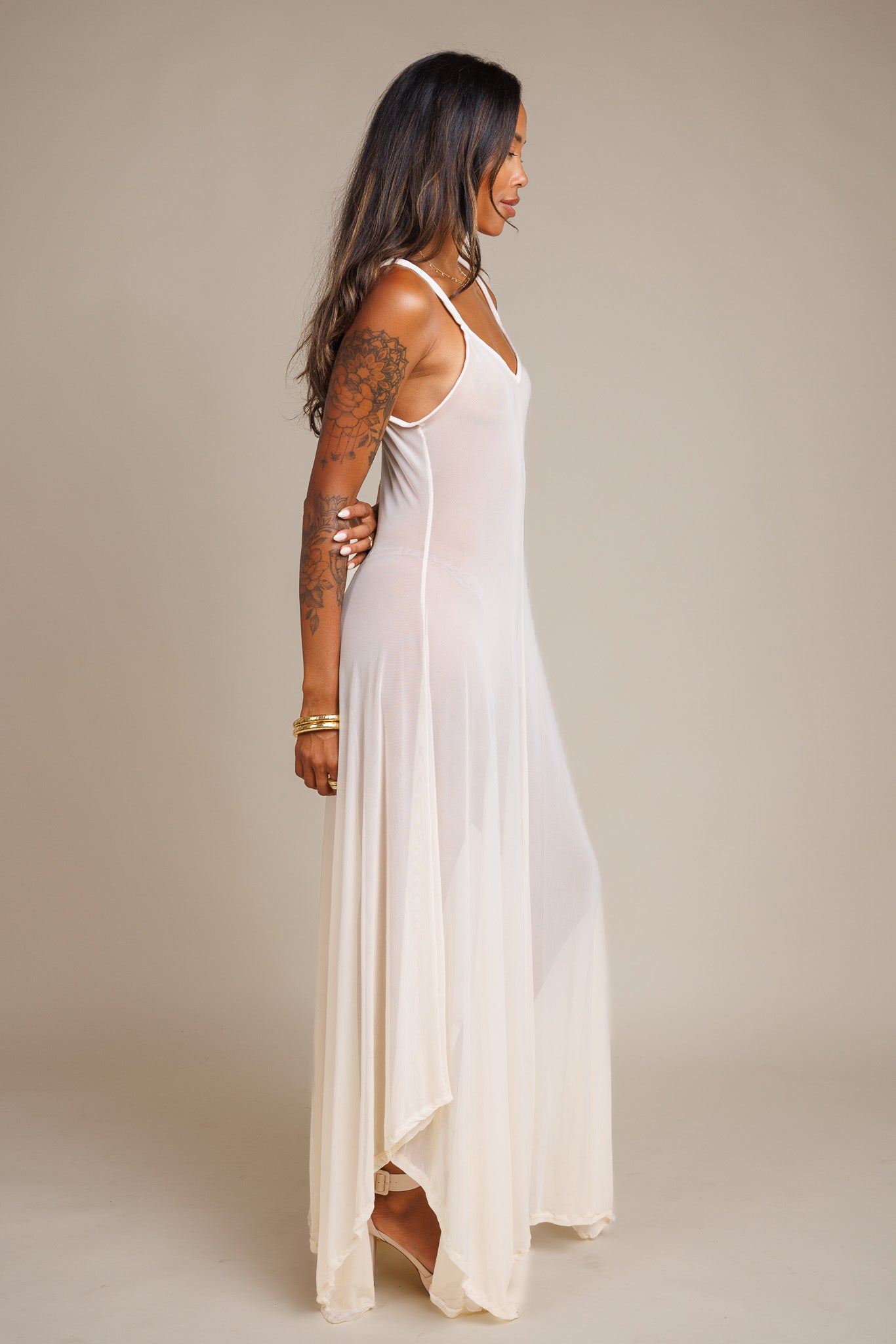 Sheer Tank Dress