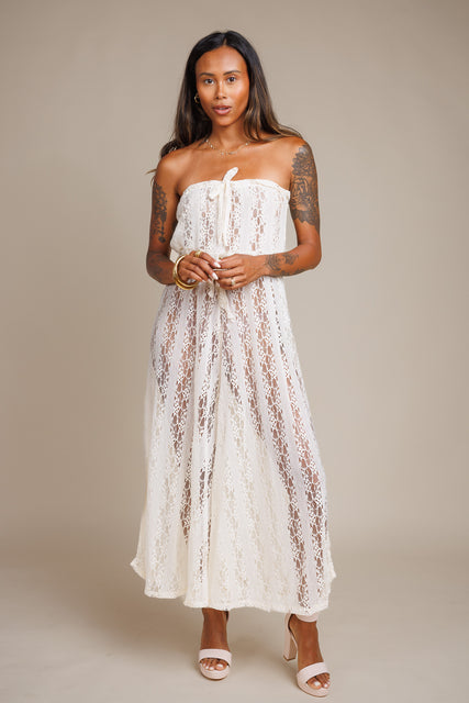 Strapless Dress & Pants