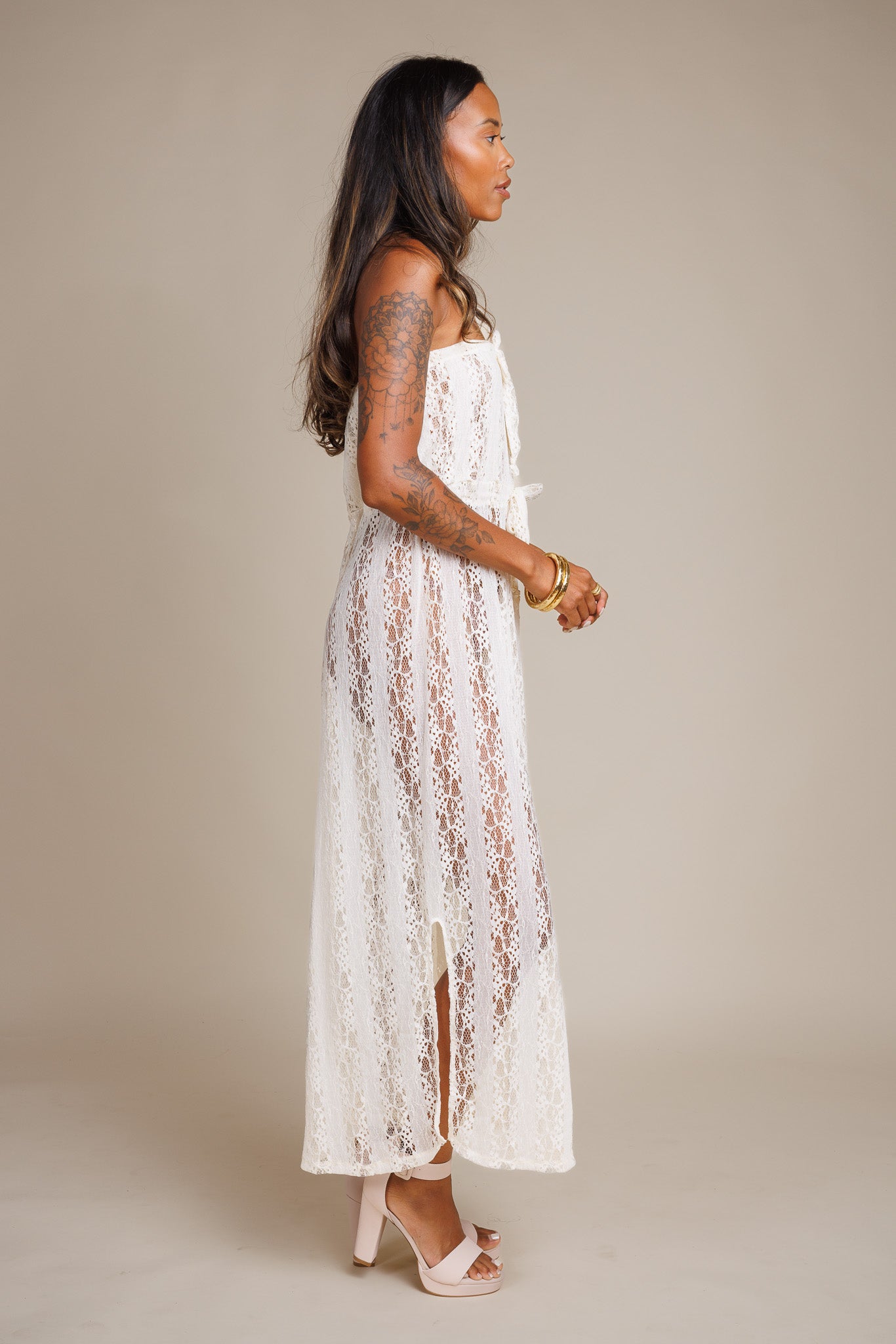 Strapless Dress & Pants