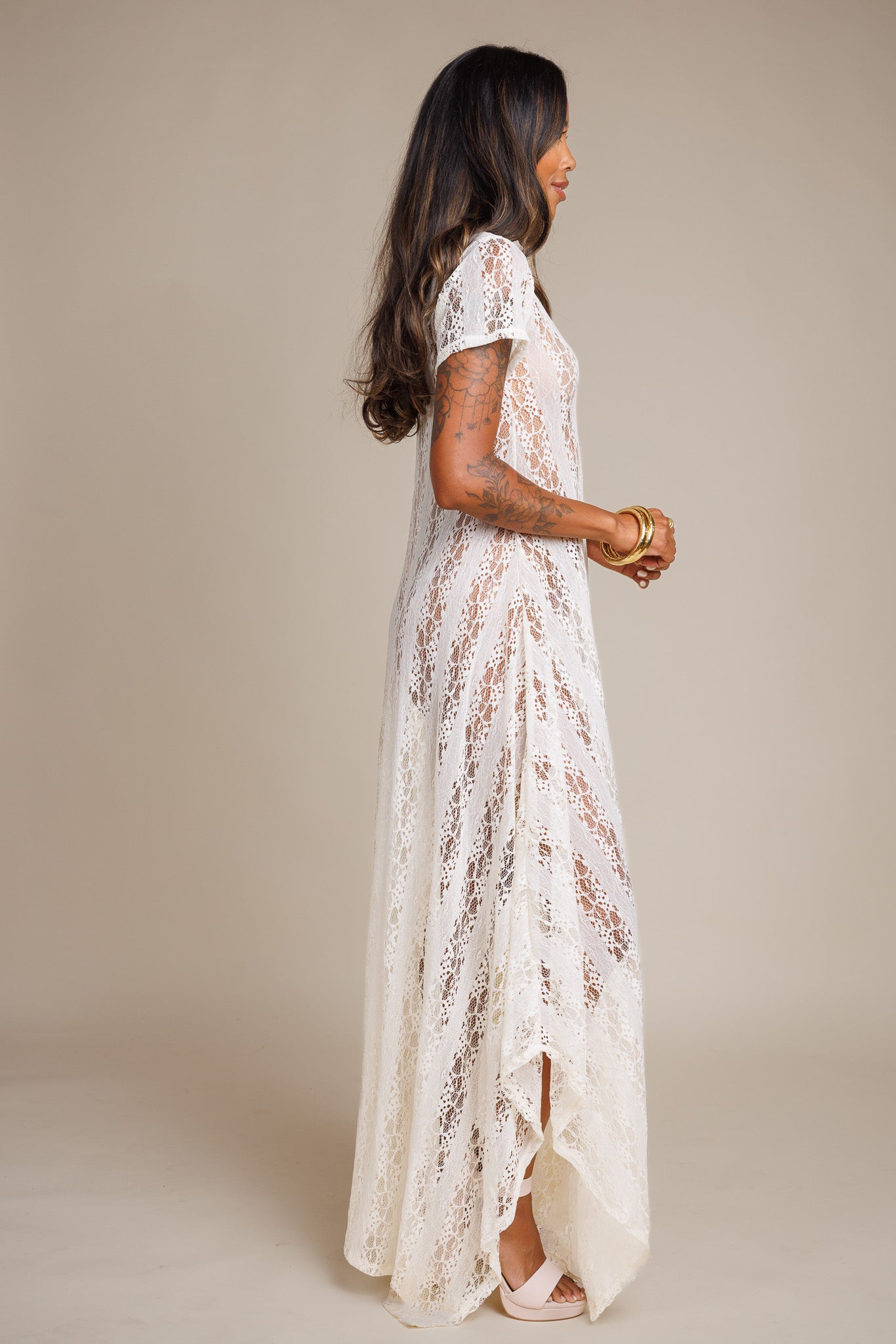 Reina Creme Lace