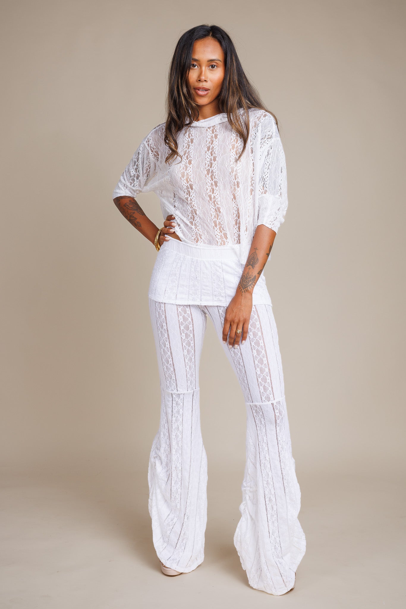 White Lace Bells