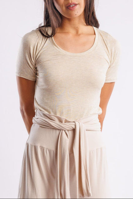 Leigh Scoop Neck Top