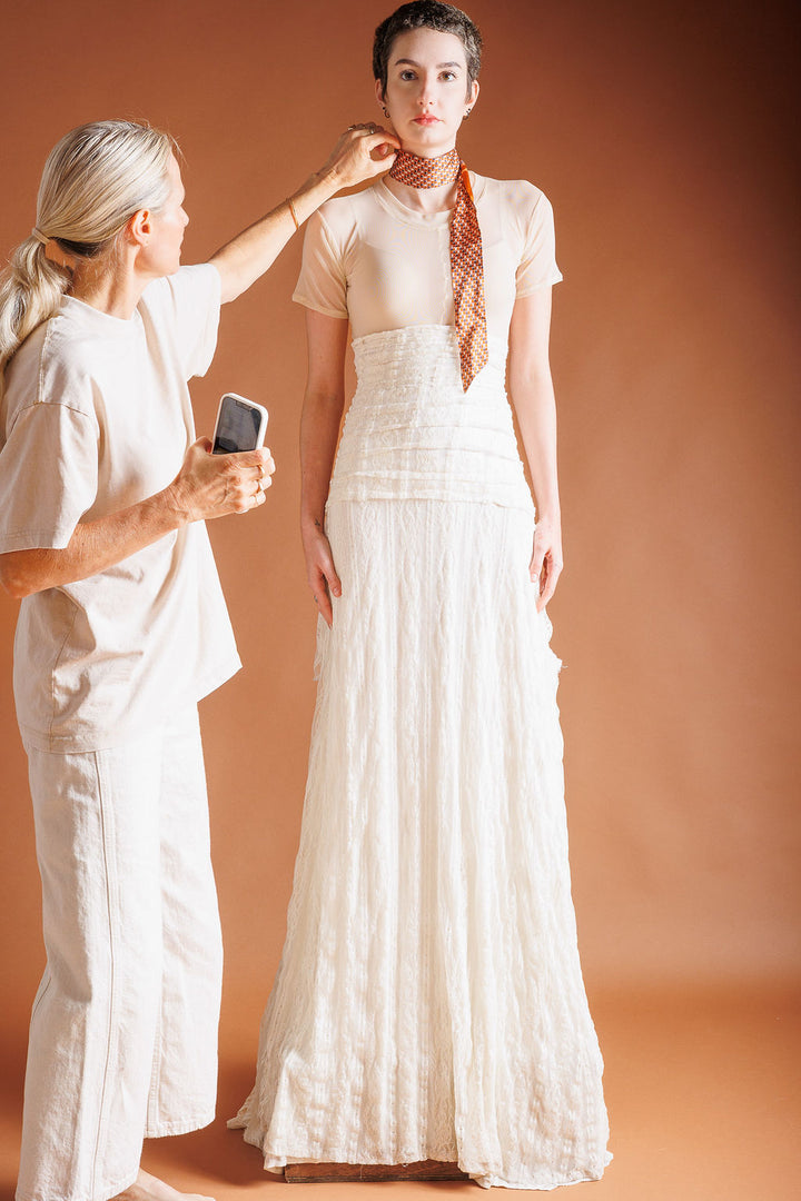 High Waist Wedding Skirt