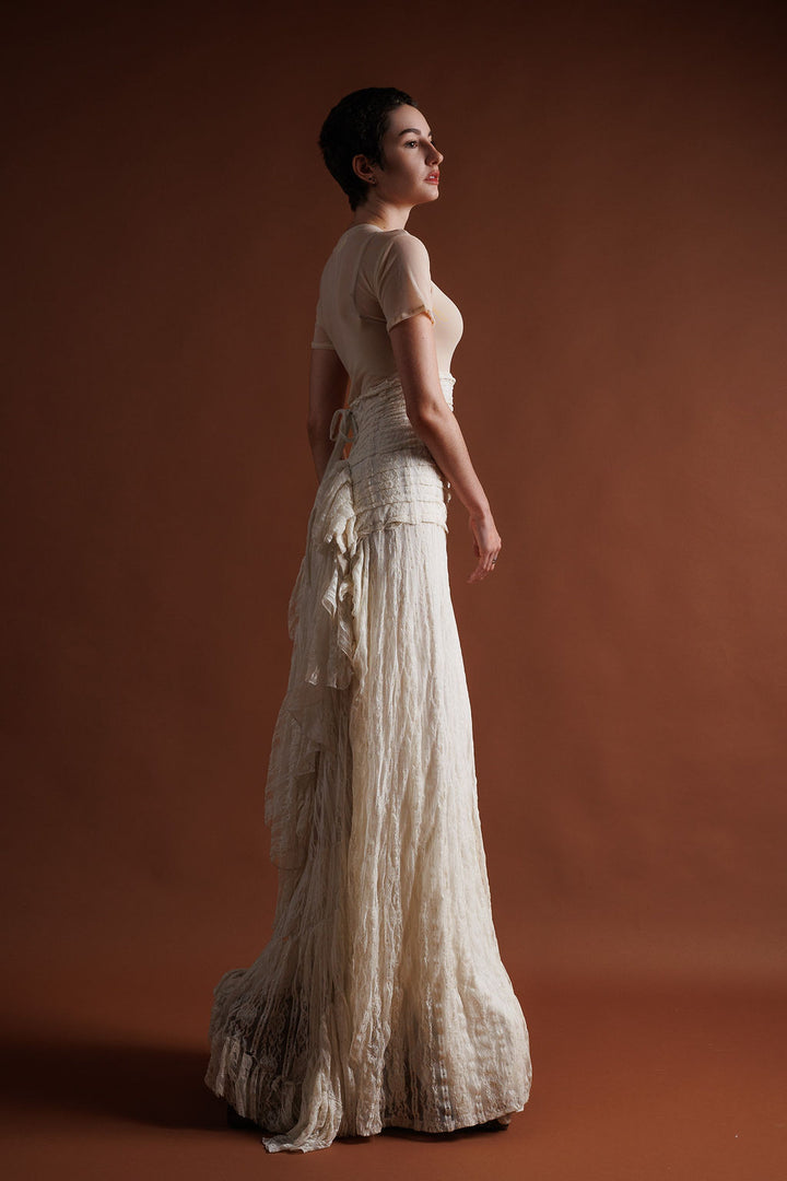 High Waist Wedding Skirt