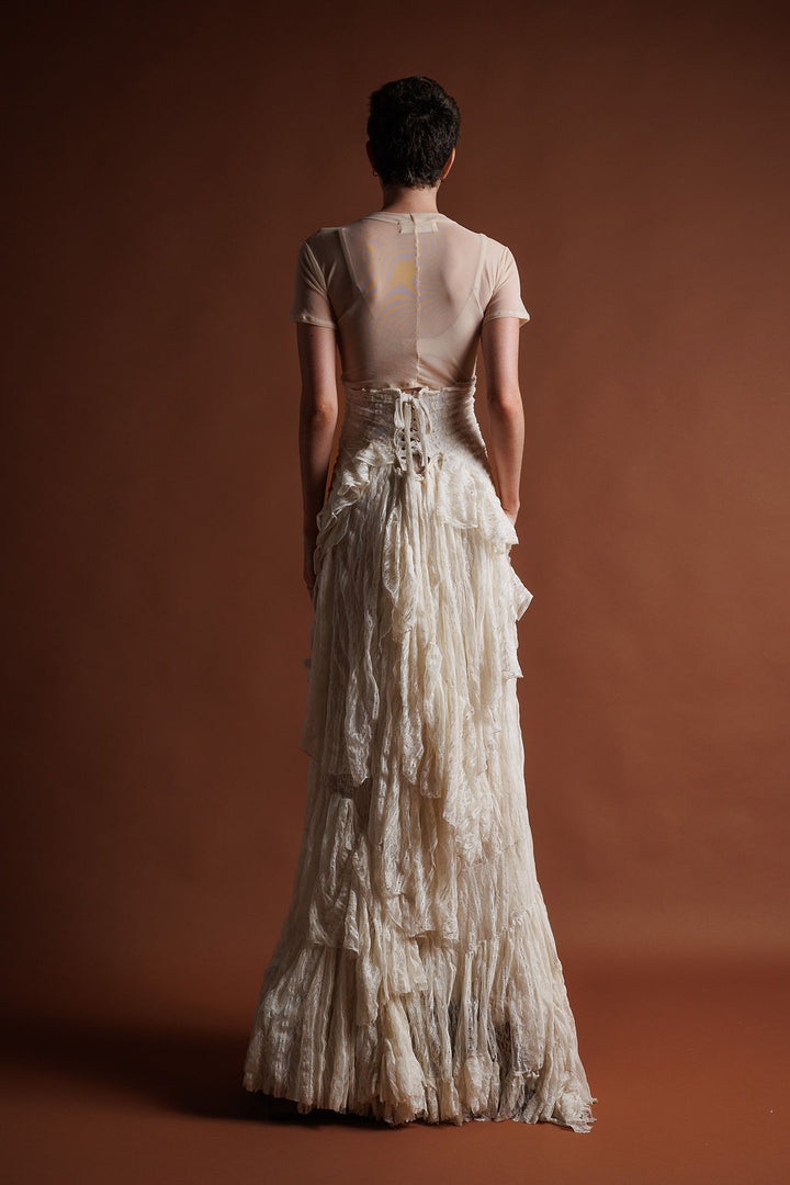 High Waist Wedding Skirt