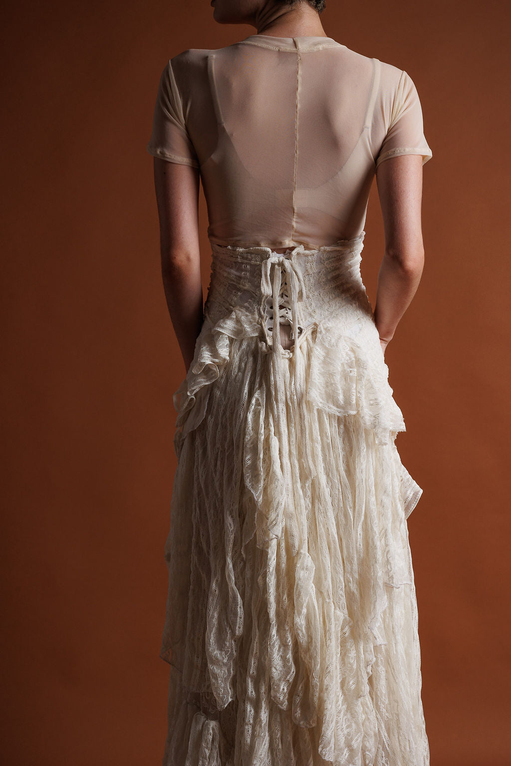 High Waist Wedding Skirt