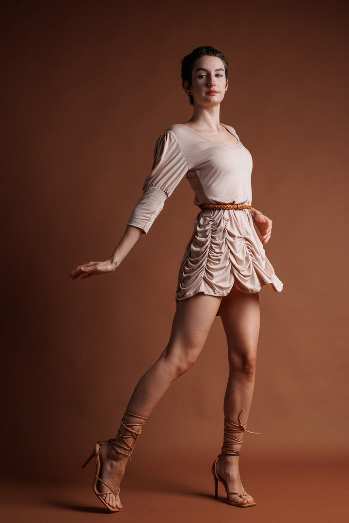 Rose Jersey Dress