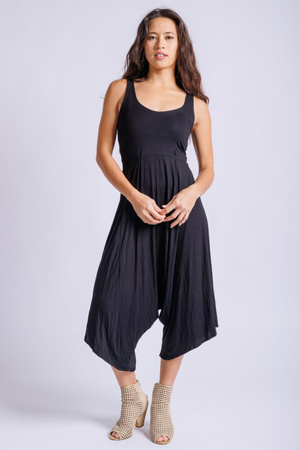 Black Tank Harem Jumpsuit