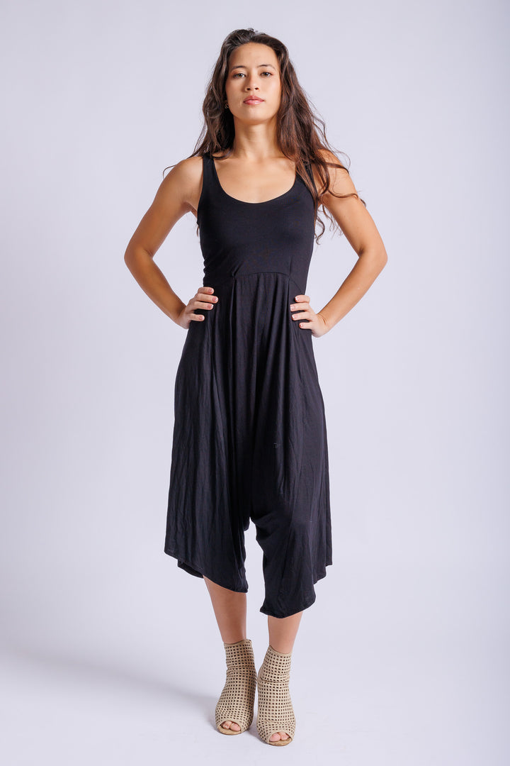 Black Tank Harem Jumpsuit
