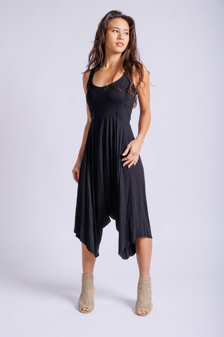 Black Tank Harem Jumpsuit