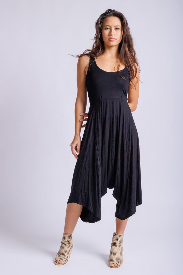 Black Tank Harem Jumpsuit