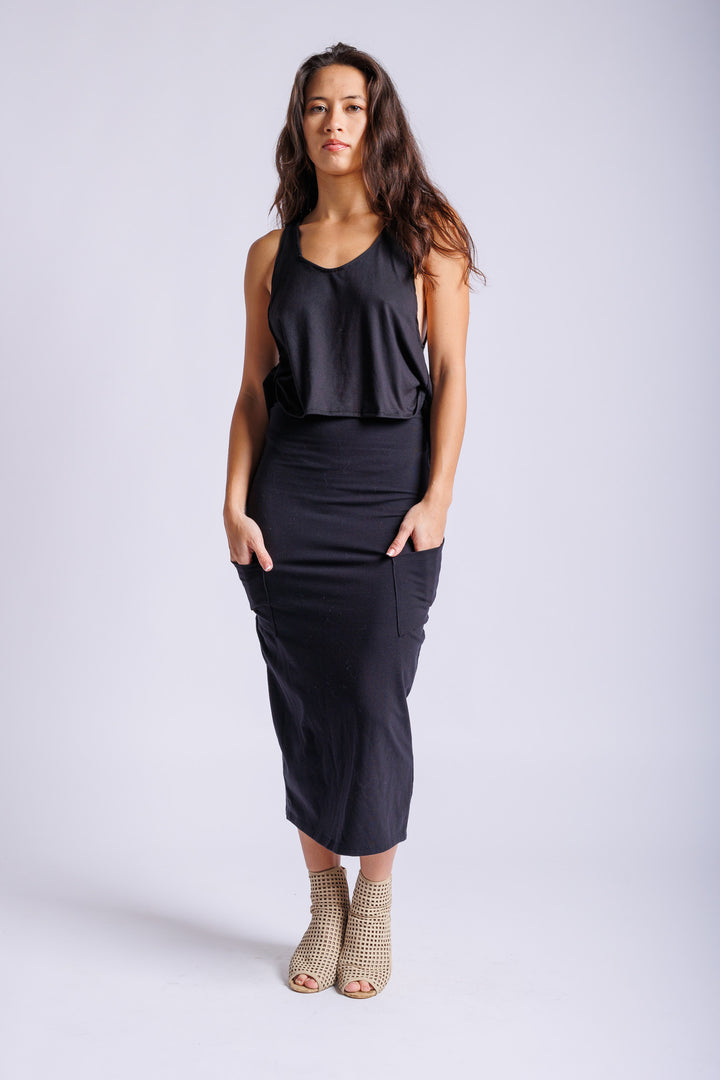 Leanna High Waisted Pencil Skirt