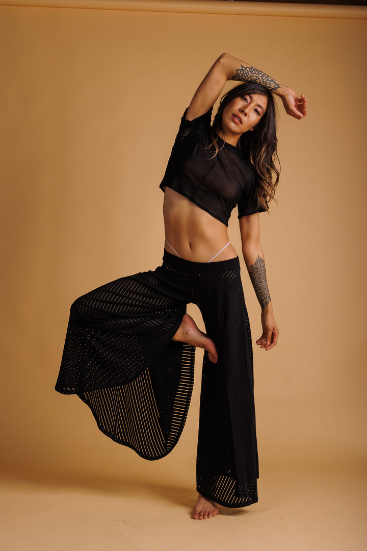Low Waist Flair Pant