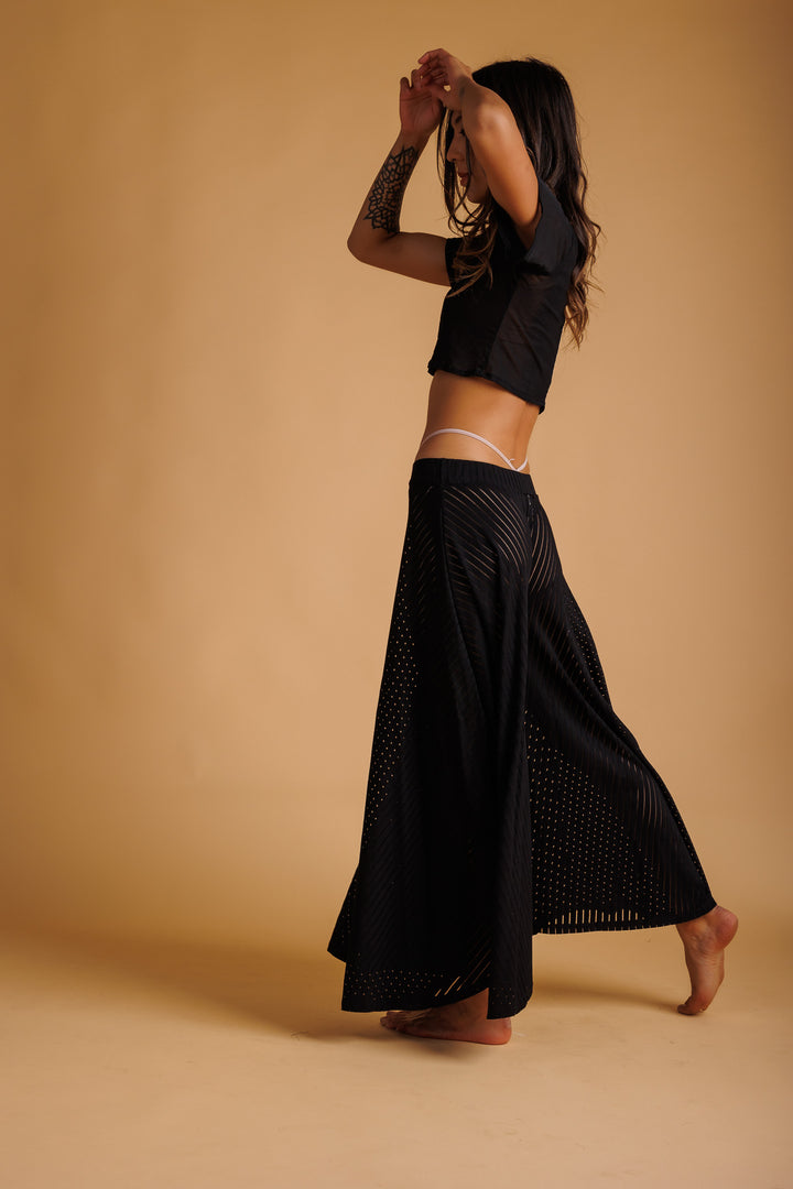 Low Waist Flair Pant