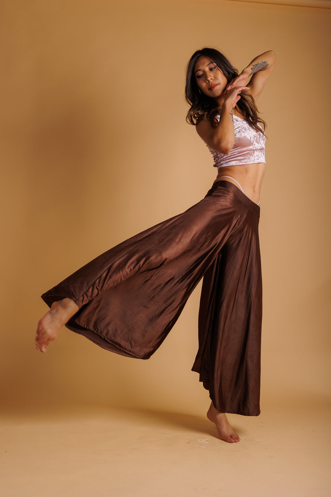 Low Waist Flair Pant
