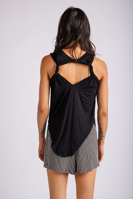 High Neck Sleeveless Top