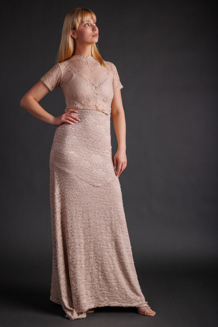 Rose Lace Skirt
