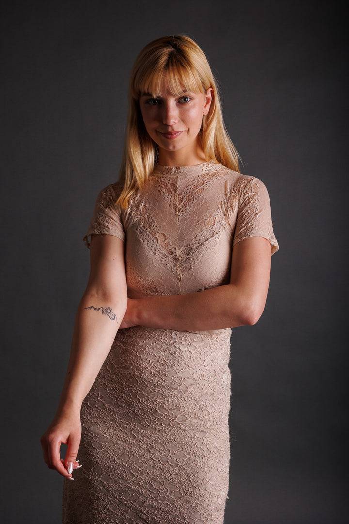 Rose Lace Skirt