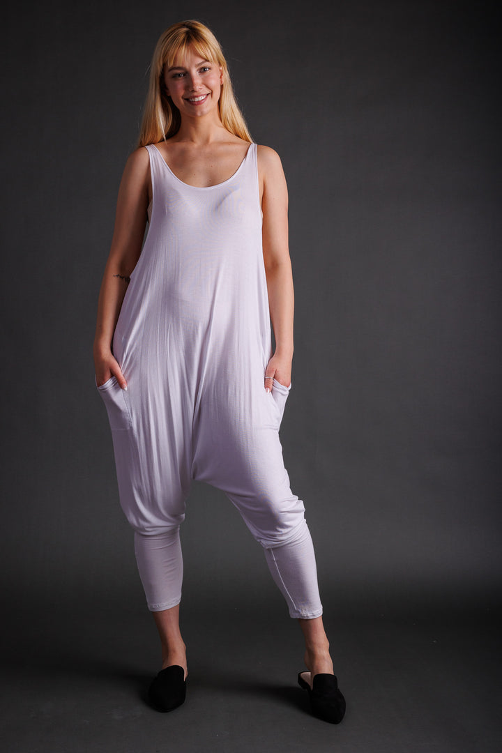 White Tank Onesie