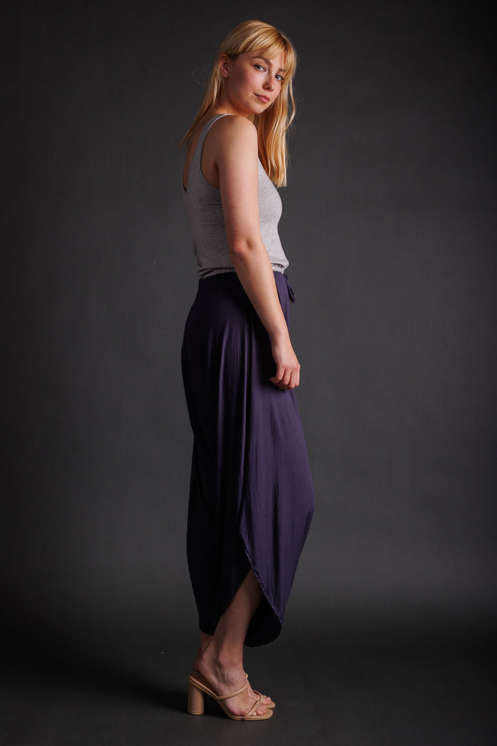 Grey and Blue Tank Jumpsuit