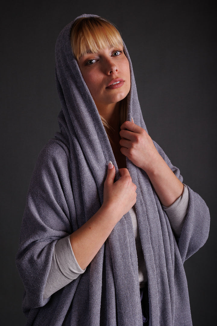 Indie Wrap Blue Grey
