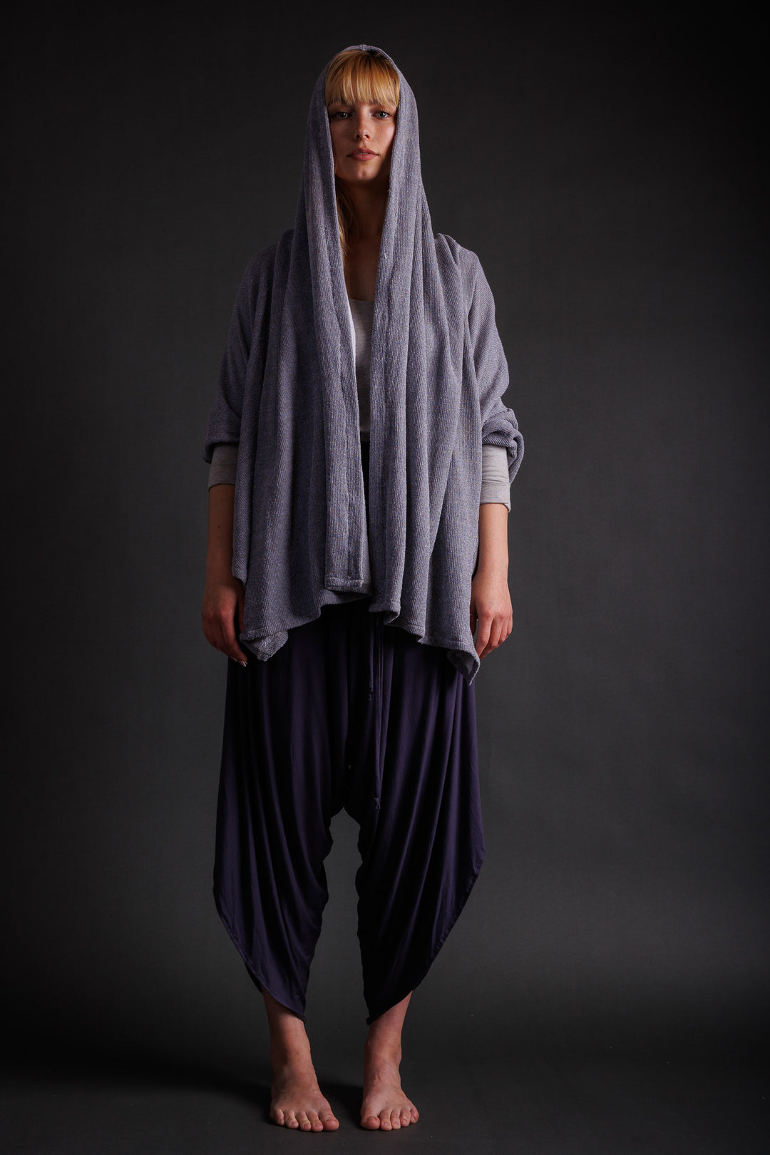 Indie Wrap Blue Grey