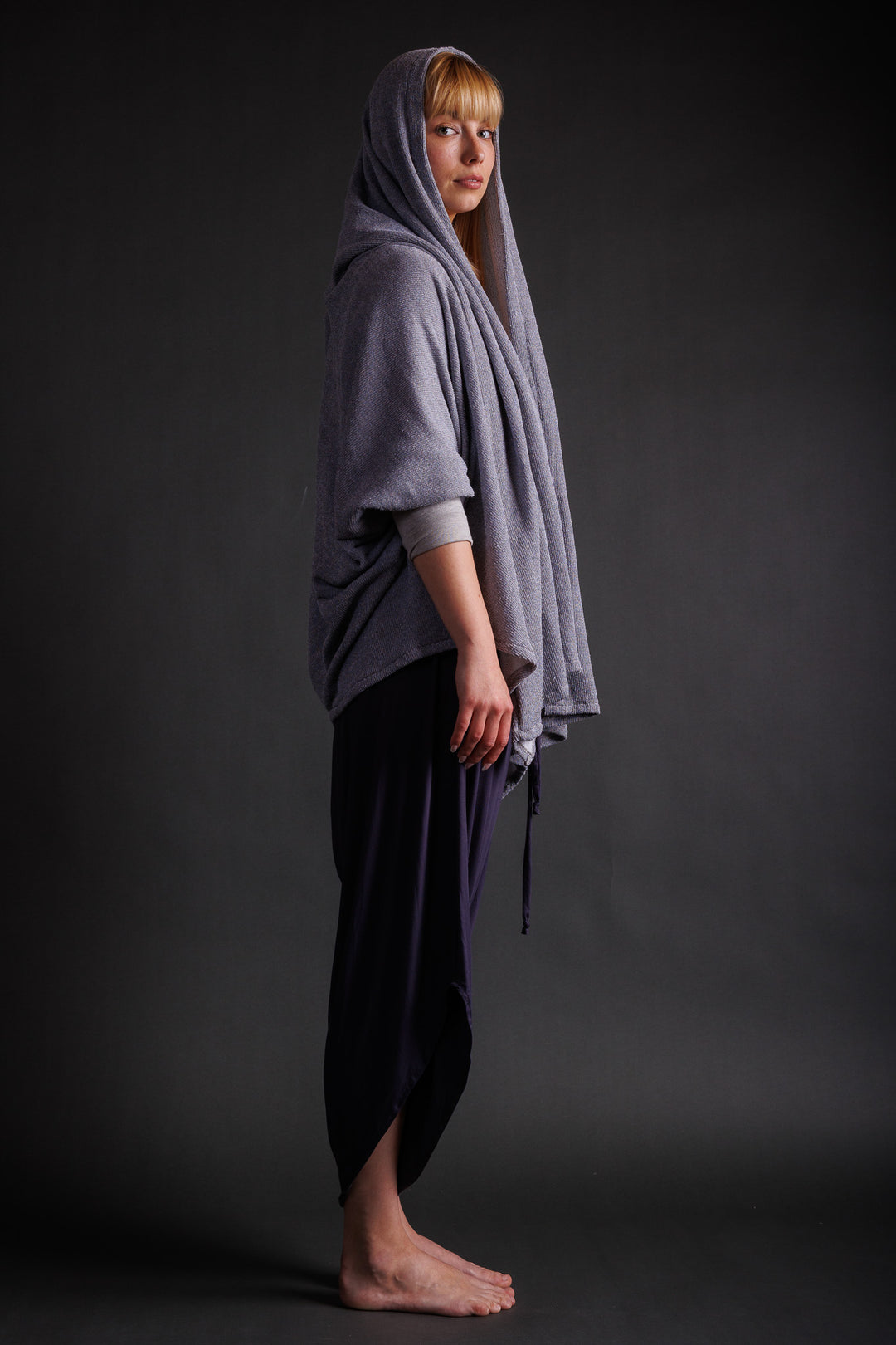 Indie Wrap Blue Grey