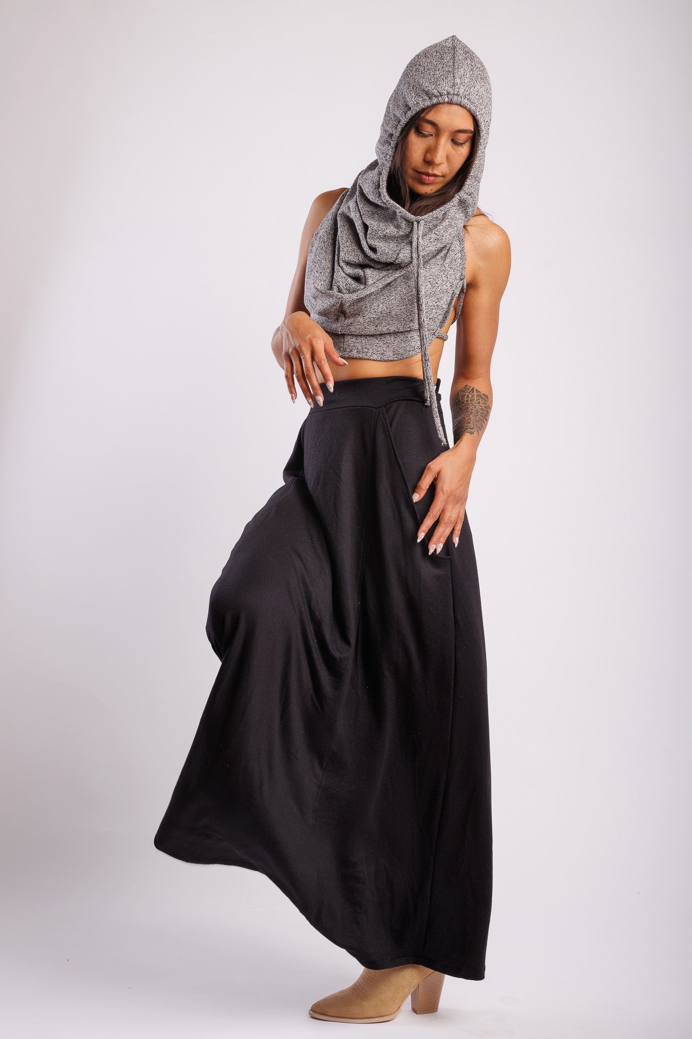 Gaia Skirt Black