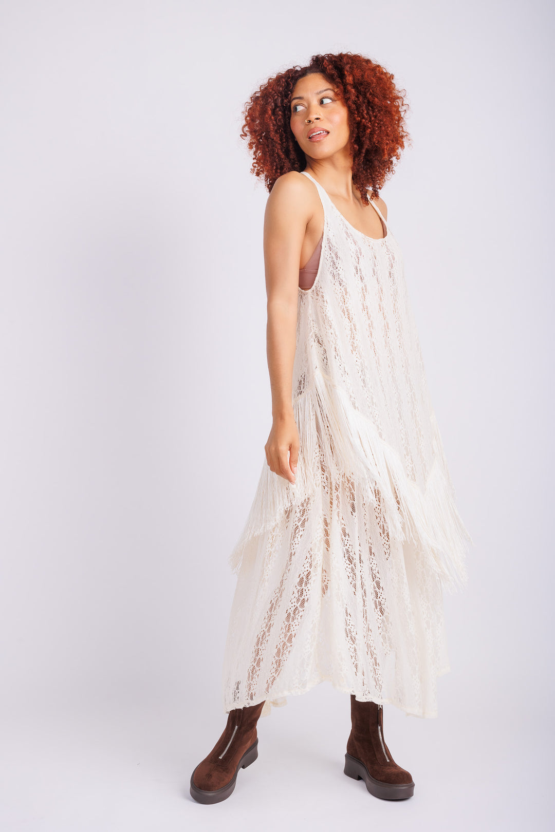 Mina Fringe Dress