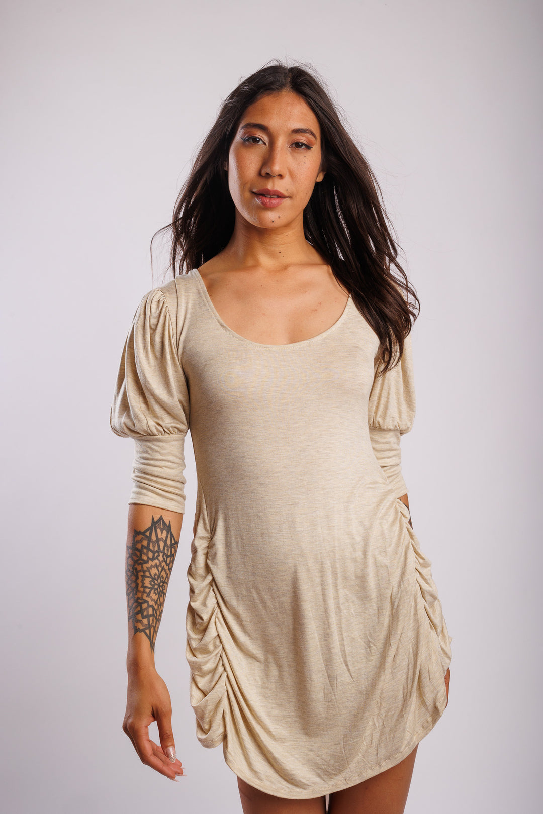 Rose Jersey Dress