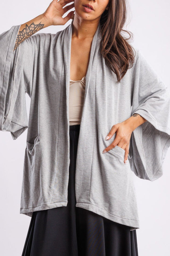 Light Grey Kimono