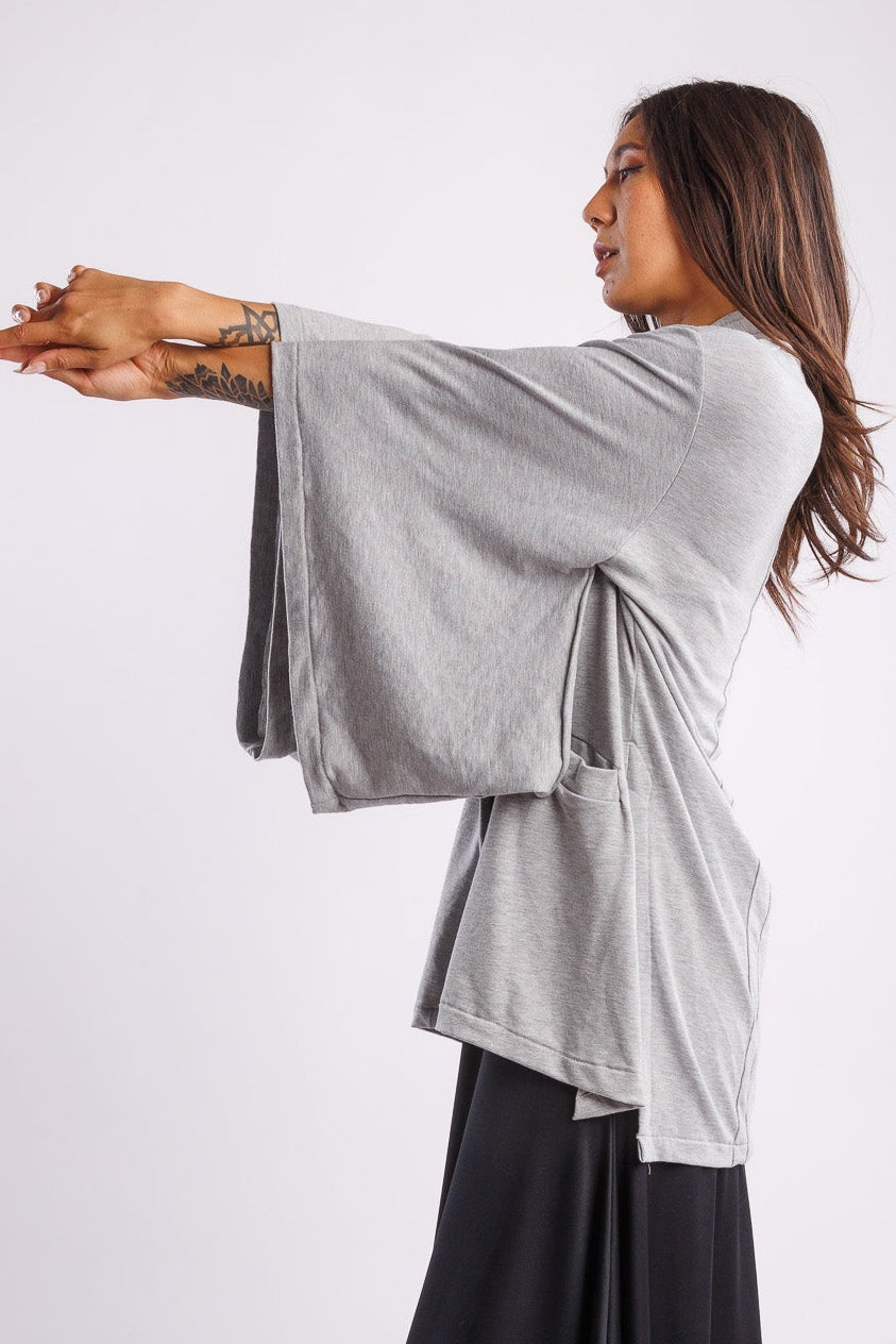 Light Grey Kimono