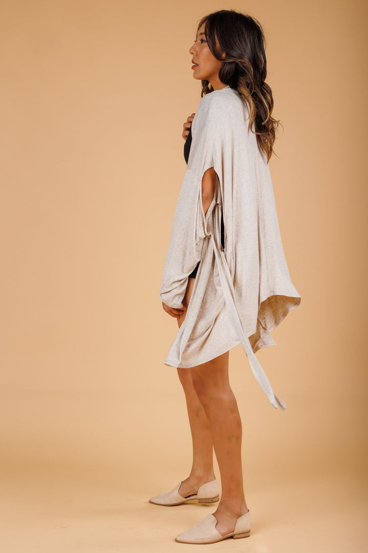 Creme Jersey Wrap Sample