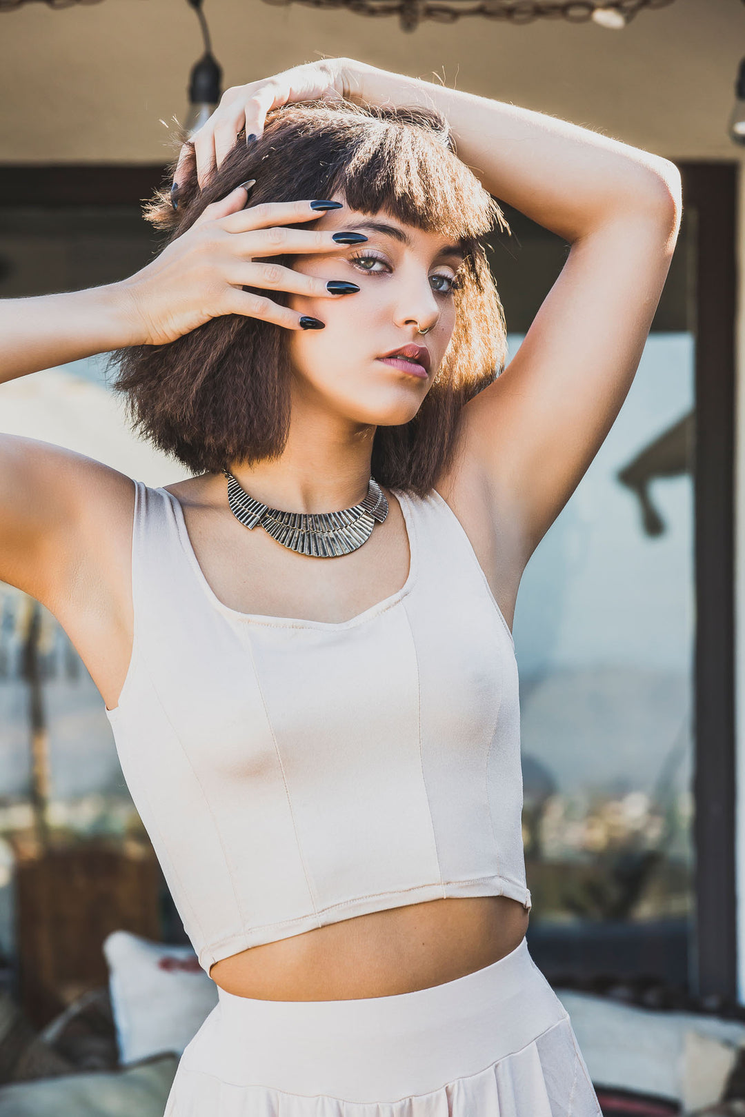 Harlow Nylon Top