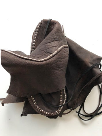 Dark Brown Leather Boots