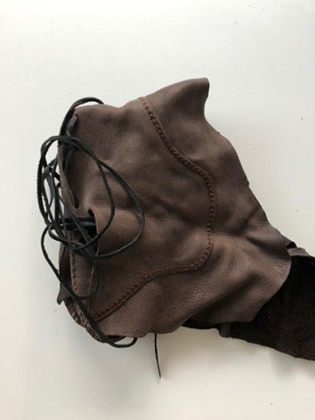 Dark Brown Leather Boots