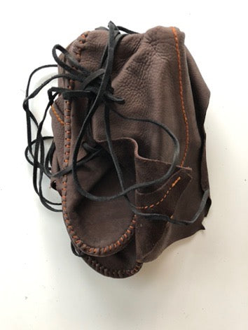 Dark Brown Leather Boots