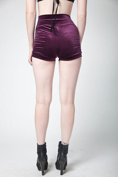 Bella Velvet Shorts