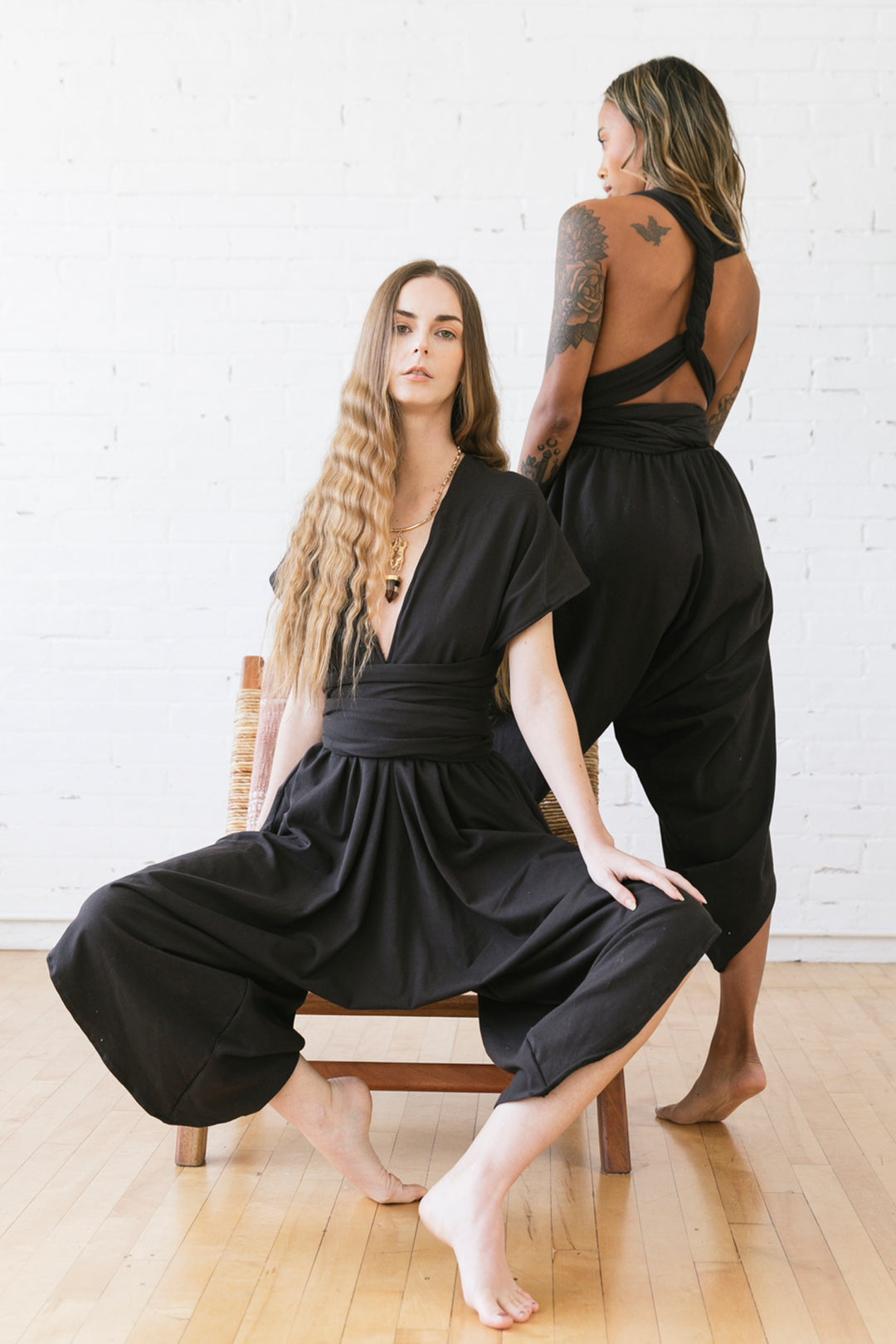 Eileen Lycra Halter Jumpsuit