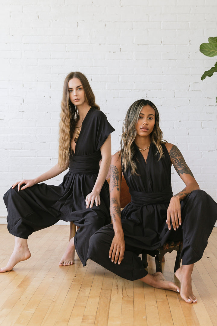Eileen Lycra Halter Jumpsuit