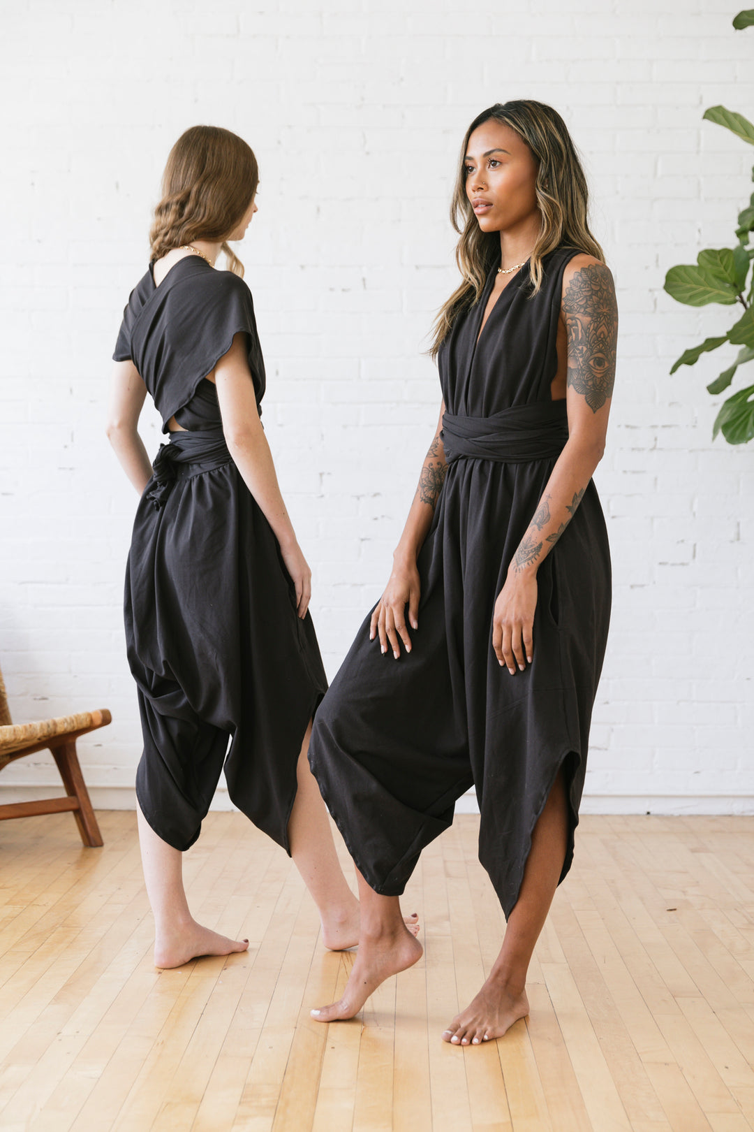 Eileen Lycra Halter Jumpsuit