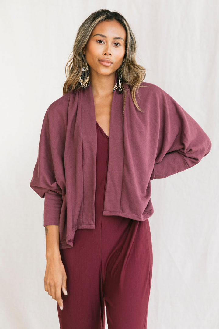Mila Cropped Kimono Wrap
