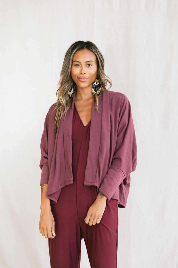 Mila Cropped Kimono Wrap