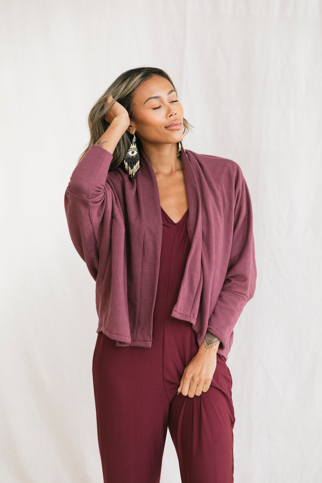 Mila Cropped Kimono Wrap