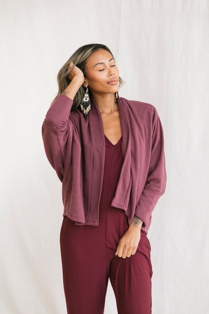 Mila Cropped Kimono Wrap