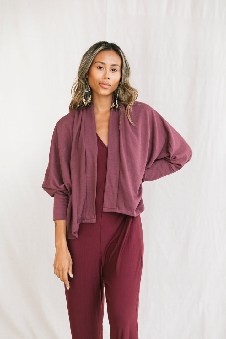 Mila Cropped Kimono Wrap